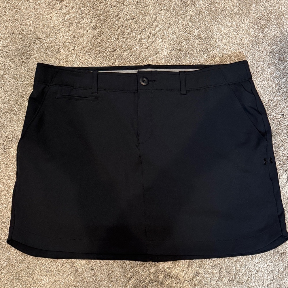Under Armour Athletic Black Skort size 12